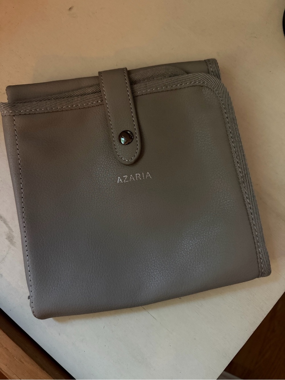 AZARIA Kids Gray Travel changing pad NWOT